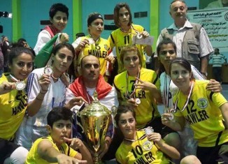 كچێن ههولێر بوونه قارهمانێن فوتسالا عيراقێ