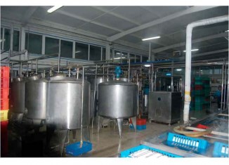 خانمەکا دھۆکێ ل بەرە کارگەھەکا چێکرنا شیرێ زارۆیان دانیت