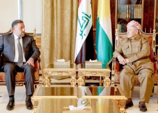 سەرۆك بارزانی پێشوازیێ ل سەرۆكێ هەڤپەیمانیا سیادە دكەت