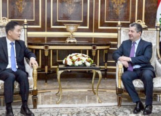 مەسرور بارزانی پێشوازیێ ل قونسلێ كۆریا باشۆر ل هەرێمێ دكەت