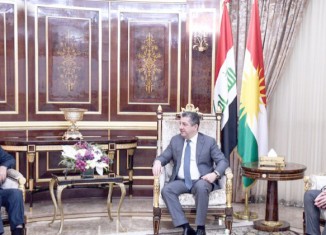 سەرۆكێ حوكمەتا هەرێمێ پێشوازیێ ل سەرۆكێ كۆنگرەیێ یێ نەتەوەیی كورد ل باكورێ ئەمریكا دكەت