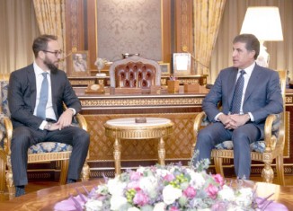 سەرۆكێ هەرێمێ و قونسلێ ئەمریكا دوپاتیێ ل هەماهەنگیا ئەمنی د ناڤبەرا بەغدا و هەولێرێ دا دكەن