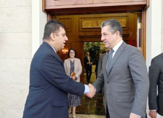 مەسرۆر بارزانی وبالیۆزێ پاكستانێ ل بەغدا ب هێزكرنا پەیوەندیێن بازرگانی و وەبەرهێنانێ گەنگەشە دكەن