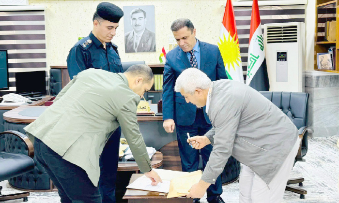 هاریكاریێن پارێزگارێ دهۆكێ ل سەر زیاندارێن لەهیان هاتنە پارڤەكرن