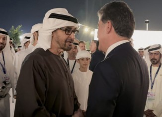 سەرۆكێ هەرێمێ پشكداریێ د هەلكەفتا ڕۆژا نیشتمانی یا ئیماراتێ دا دكەت