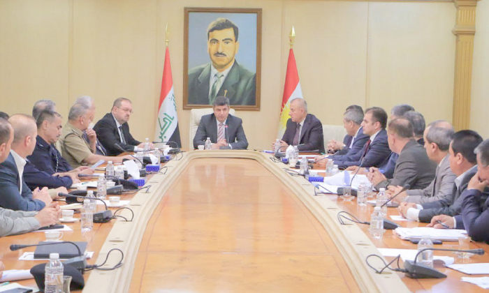 پارێزگارێ دهۆكێ كۆمبوونەك ل دۆر دەستپێكرنا پرۆسا دروون و بازاڕكرنا گەنمێ جۆتیاران كر