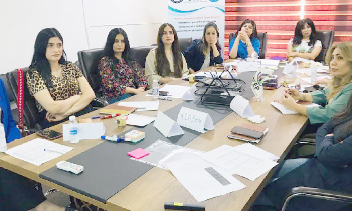 رێكخراوەك كار ژ بۆ پشكداریا ئافرەتێن پێكهاتەیان