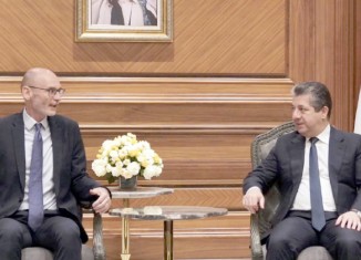 مەسرور بارزانی و بالیۆزێ بریتانیا: پێدڤییە هەلبژارتن ل دەمەكێ گونجای بهێنە ئەنجامدان