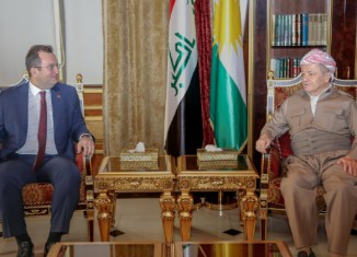 سەرۆك بارزانی پێشوازی ل قونسلێ نوو یێ توركیا كر