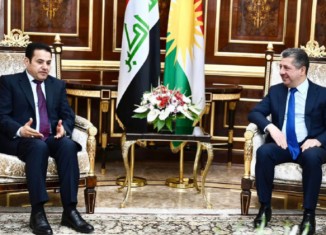 سەرۆكێ حوكمەتا هەرێمێ پێشوازی ل شیرەتكارێ ئاسایشا نیشتمانییا ئیراقێ كر