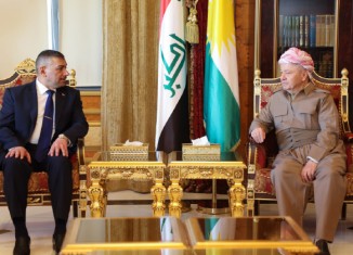 سەرۆك بارزانی پێشوازی ل شاندەكێ هەڤپشك یێ دەستەیا دەستپاكیێ ل ئیراقێ و هەرێما كوردستانێ كر