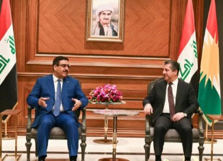 سەرۆكێ حوكمەتا هەرێمێ پێشوازی ل وەزیرێ بازرگانییا ئیراقێ كر