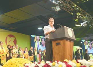 تنێ دەنگێ هەوە و گەلێ مە گەرەنتییە بۆ بەردەوامبوونا گەشەیا سیاسی و جڤاكی و كەلتوورییا وەلاتێ مە ب رێبەرییا سەرۆك بارزانی و پارتی