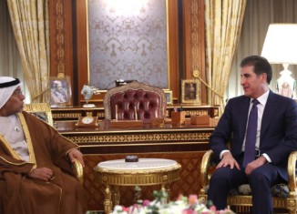 نێچیرڤان بارزانی پێشوازی ل بالیۆزێ ئیماراتێ كر