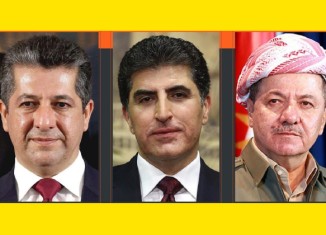 سەرۆك بارزانی و نێچیرڤان بارزانی و مەسرور بارزانی پیرۆزباهیێ ل ئێكگرتوویا ئیسلامییا كوردستانێ دكەن