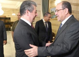 مەسرور بارزانی پەیامەكا پیرۆزباهیێ ئاراستەی نووری مالكی دكەت