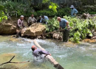 پێڤاژۆیا ئاشتیێ گوندێن قەزا باتیفا ئارام کرینە