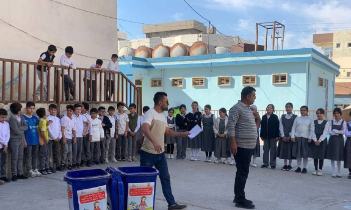 باژێڕڤانیا دهۆكێ سەلكێن گلێشی ل سەر قوتابخانەیان بەلاڤ دكەت