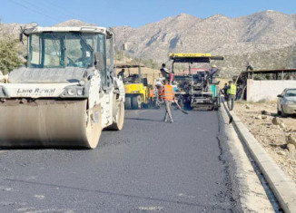 هەژمارەكا جادەیان ل سنـۆرێ ناوچەداریا چەمانكێ هاتنە چێكرن