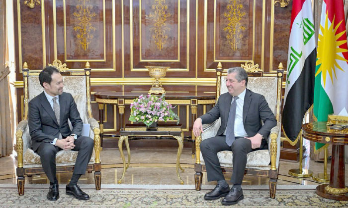 مەسرور بارزانی و شاندەكێ وەزارەتا دەرڤەیا چاپۆنێ پێكئینانا حوكمەتا نوو گەنگەشەكر