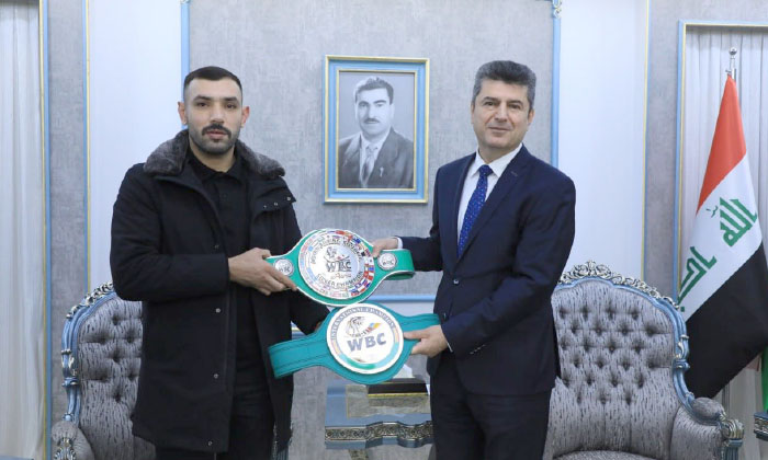 پارێزگارێ دهۆكێ ئدریس حەسۆ قارەمانێ ئاسیا خەلاتکر