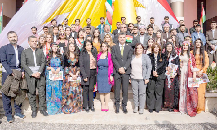 پەیمانگەها هۆنەرێن جوان ڕێۆرەسمەكێ وەفاداریێ