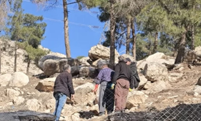 دیوارێن پالپشت ژبەر هڕیانا كەڤر و بەران یێن دهێنە دانان