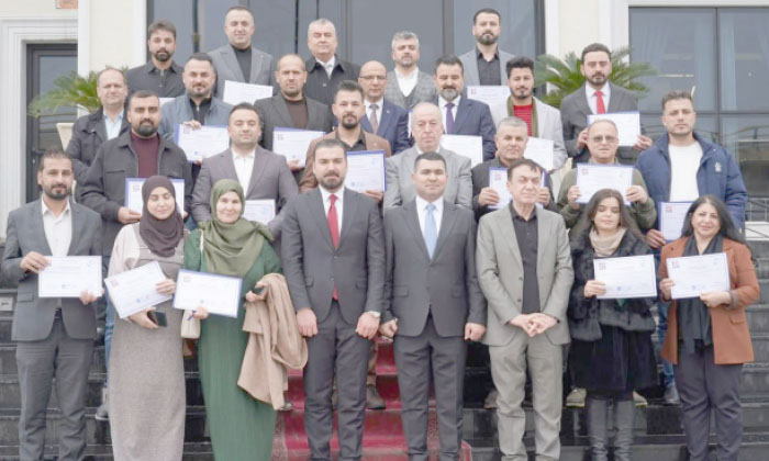 ل زاخۆ 22 ڕۆژنامەڤان پشكداری خولەكا ڕۆژنامەڤانی یا نێڤدەولەتی بوون