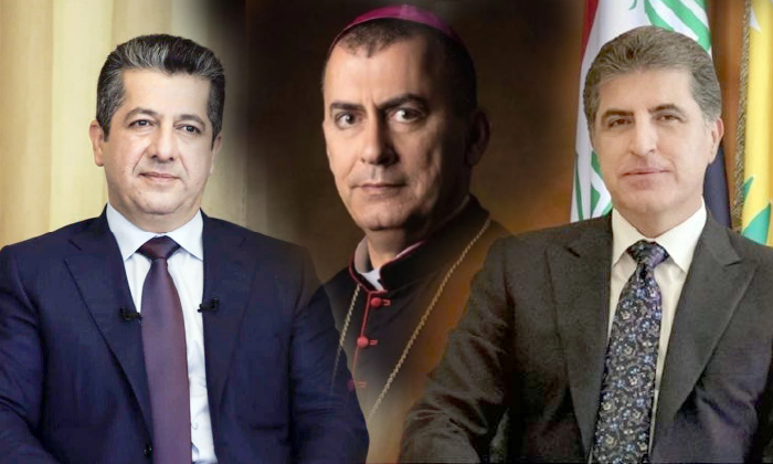 نێچیرڤان بارزانی و مەسرور بارزانی پیرۆزباهییێ