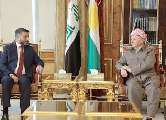 سەرۆك بارزانی و پارێزگەرێ نەجەف دوپاتیێ ل سەر بەرفرەهكرنا پەیوەندییان د بوارێن ئاڤەدانی و ژینگەهێ دا دكەن