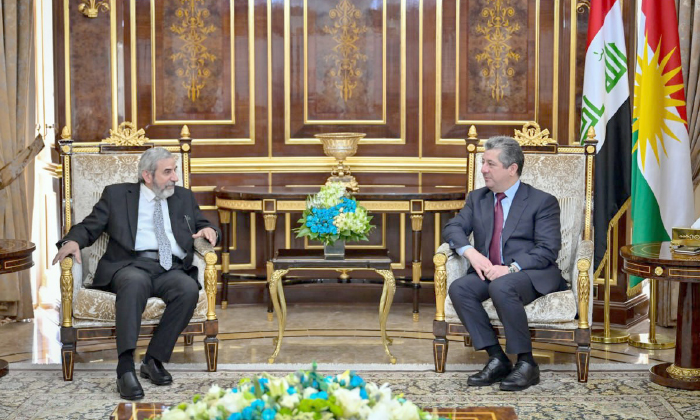 مەسرور بارزانی و سەلاحەدین بەهائەدین دوپاتیێ