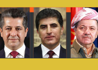سەرۆك بارزانی و سەرۆكێ هەرێمێ و سەرۆكێ حوكمەتێ بەهیداریێ ل مالبات و كەسوكارێن پێشمەرگەیێ دێرین عەبدولڕەحمان پێداوی دكەن