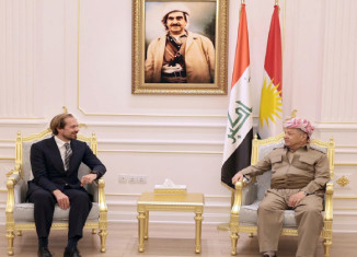 سەرۆك بارزانی و قونسلێ بەریتانیا دوپاتیێ ل سەر پێشئێخستنا پەیوەندیێن دوئالی دكەن