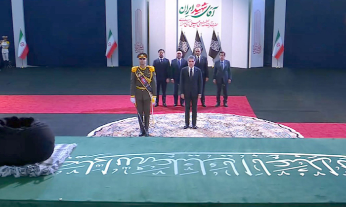 سەرۆكێ هەرێما كوردستانێ پشكداری د رێورەسمێن مالئاڤاییكرنێ ژ رێبەرێ بەرێ یێ ئیرانێ دا كر