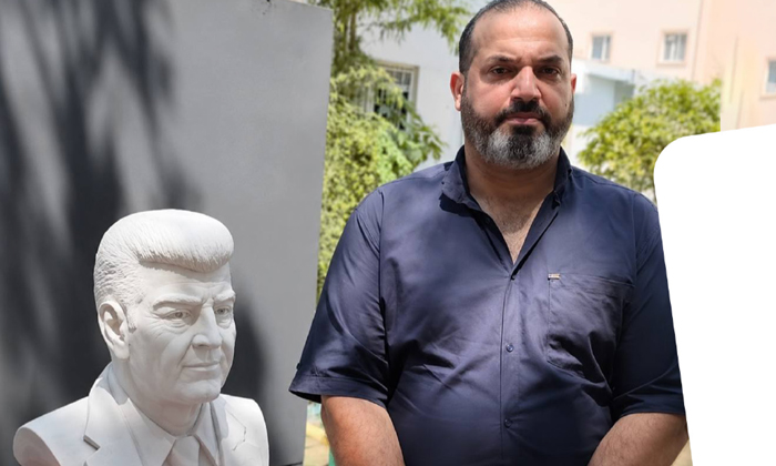 پەیکەرەک بۆ پارێزگارێ دهۆکێ هاتە چێکرن