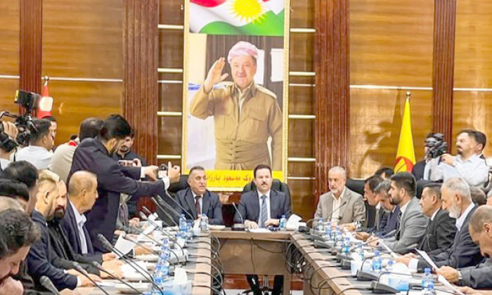 ئالیێن كوردستانی یێن كەركووكێ ل بارەگەهێ پارتی