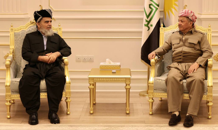 سەرۆك بارزانی پێشوازی ل سەرۆكێ كۆمەلا دادگەرییا كوردستانێ كر