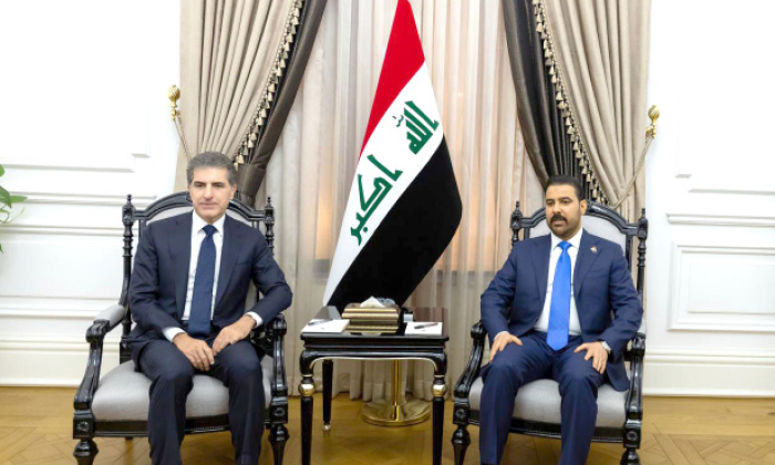 سەرۆکێ هەرێما کوردستانێ و سەرۆکوەزیرێن ئیراقا فیدرال کۆمبوون