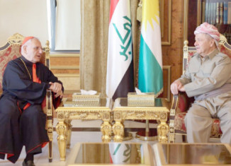 سەرۆك بارزانی پەیامەكا هەڤخەمیێ ئاراستەی كاردینال لویس ساكۆی كر