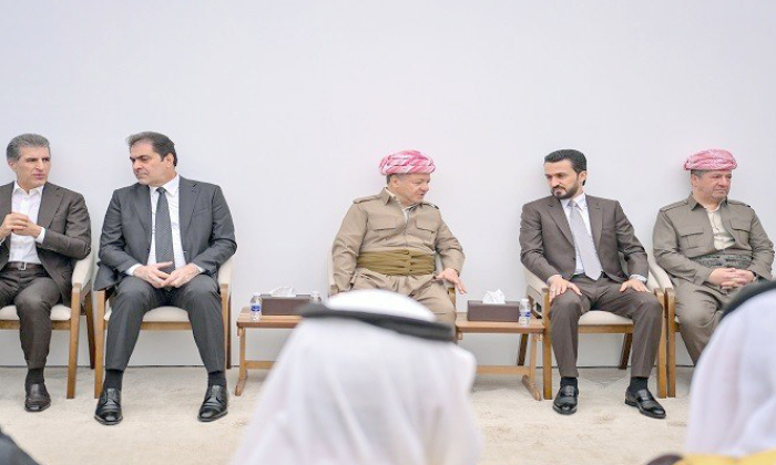 شاندەكێ حوكمەتا ئیراقێ سەرەخۆشی ل سەرۆك بارزانی كر