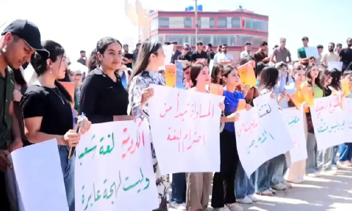 کورد خواندنا ب عەرەبی ل رۆژئاڤایێ کوردستانێ بایکۆت دکەن