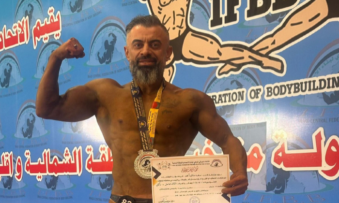 سعوود دۆسکی شانازییە ب ئالایێ کوردستانێ ڤە ناسناڤەکێ دی یێ نێڤدەولەتی ب دەست ڤە بینم