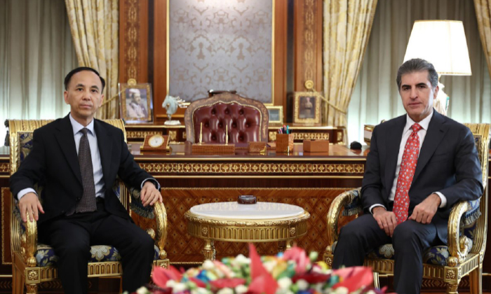 نێچیرڤان بارزانی سوپاسییا چینێ كر