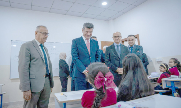 پارێزگارێ دهۆكێ ئاڤاهیێ نوو یێ قوتابخانەیا سەرهلدان ڤەكر